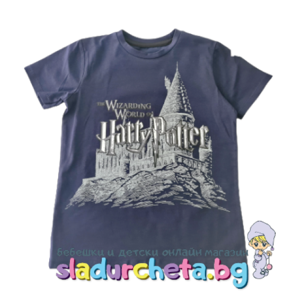 Детска тениска Sevtex, тъмносиня-Pu6GU.png