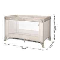 Бебешка кошара 1 ниво Lorelli Carina, Beige Stars-Px23D.jpeg