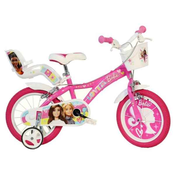 Детски велосипед Dino Bikes Barbie 14“, Розов-PziXv.jpeg