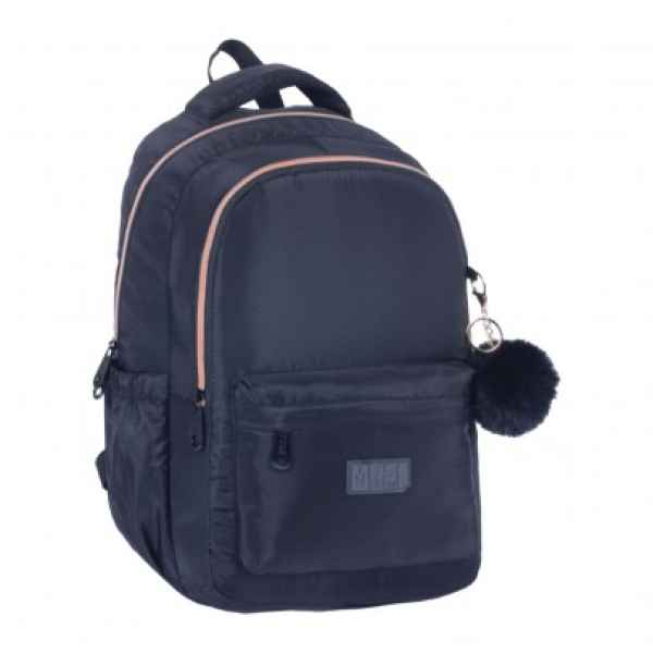 Ученическа раница Must, черна с пухче-QESqm.jpeg