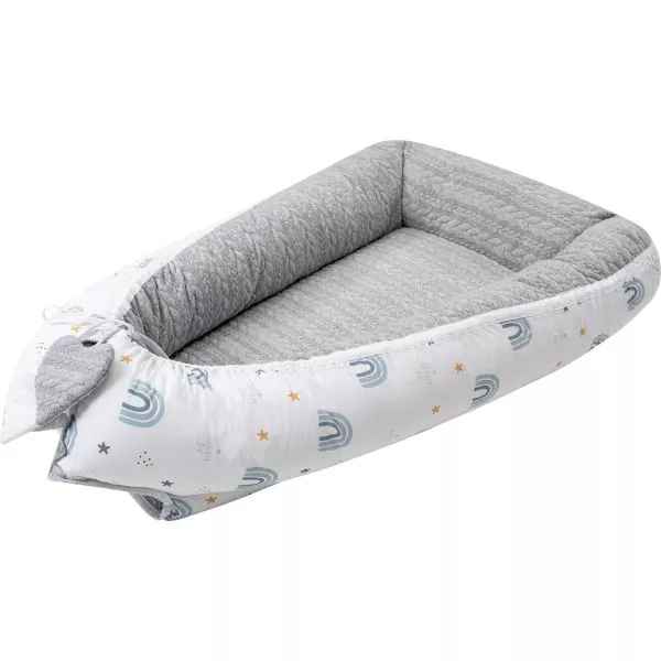 Бебешко гнездо Bubaba Макси, Сива дъга-Qcs26.jpeg