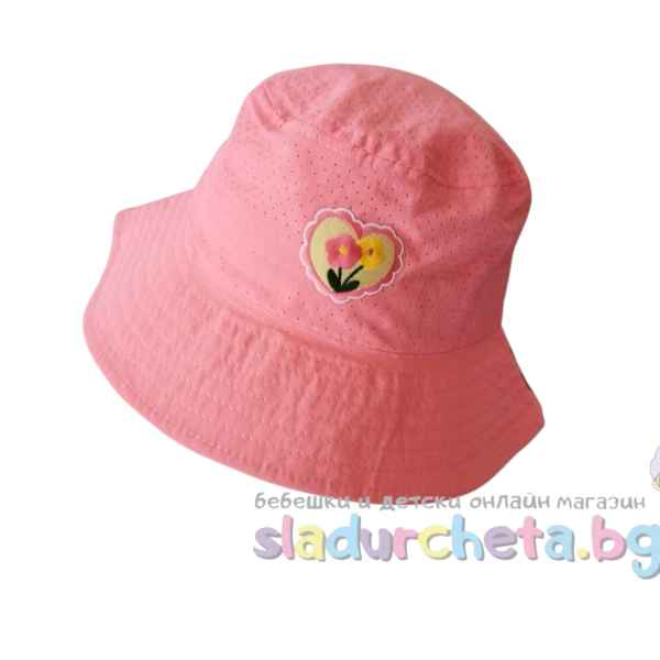 Детска шапка Marika, цвят праскова-QdQoG.jpeg