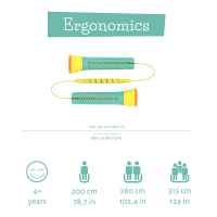 Въже за скачане Chillafish Skibbi, Mint-Qe06l.jpeg