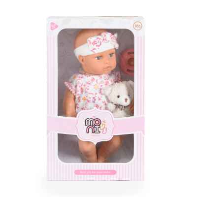 Кукла Moni Toys 30 cm Lovely Baby, pink