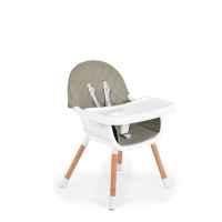Дървен стол за хранене Cangaroo Gelato, сив-Qi1ve.jpeg