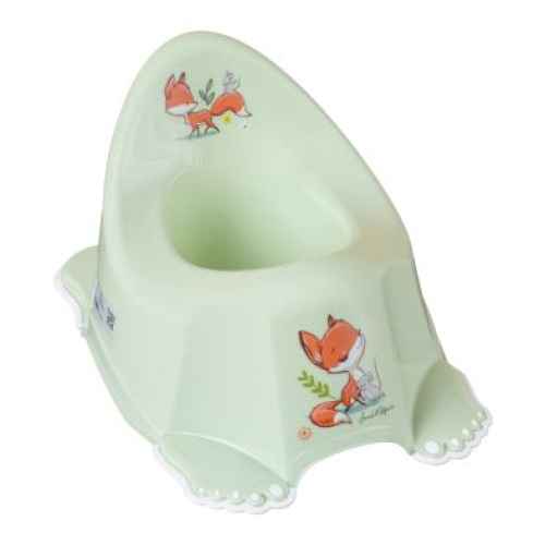 Бебешко анатомично музикално гърне Chipolino Горска приказка, Зелено