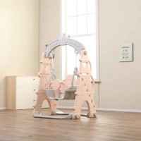 Бебешка пластмасова люлка Feelkids, розова-QkMax.jpeg