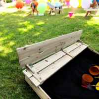 Голям детски пясъчник Ginger Home, с пейки и сгъваем капак 157x157x21см-Qonqb.jpeg