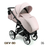 Бебешка количка 3в1 Adbor Avenue 3D eco, розова кожа/черен-QtjPT.png