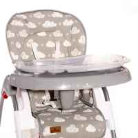 Столче за хранене Lorelli, Dulce, Green leather-Qubgi.jpeg