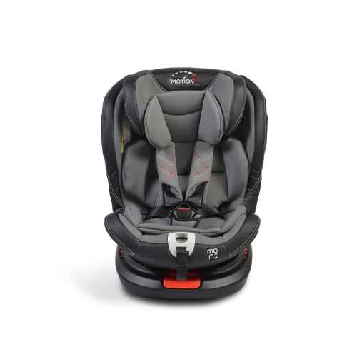 Столче за кола с Isofix система Moni Motion 360°, сив