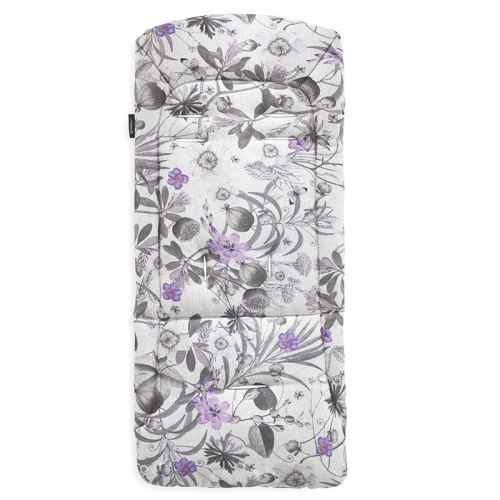 Универсална подложка против изпотяване за количка Hauck, Floral Grey