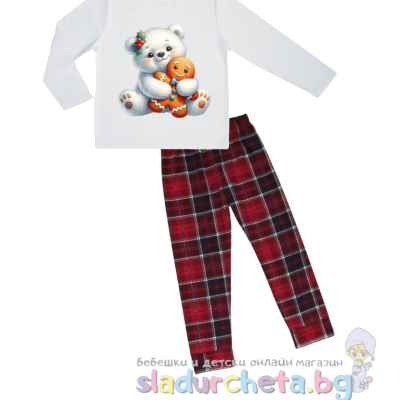 Детска пижама Мариела, мече