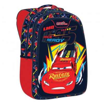 Детска раница с 3 ципа Disney Cars, Race Ready