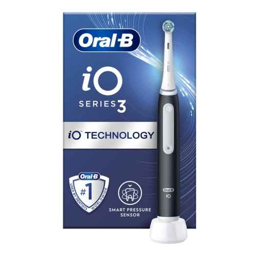 Електрическа четка за зъби Oral-B IO S3, черна