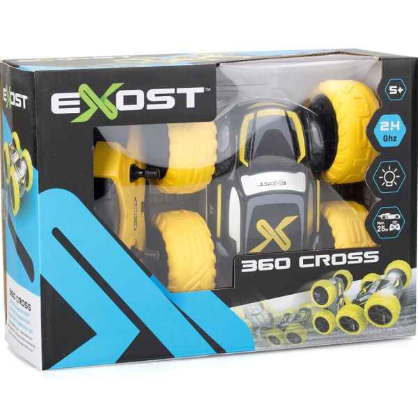 Радиоуправляема кола Exost 360 Cross III Silverlit - жълта-RK3qY.jpeg