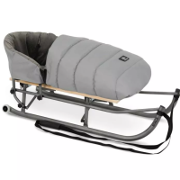 Сгъваема шейна с термочувал Babyhome Спейс, сив-RMRGw.png
