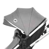 Комбинирана бебешка количка Lorelli Viola, Tropical Flowers-RQPmz.jpeg