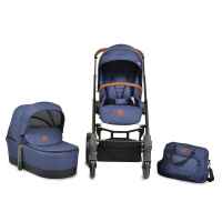 Комбинирана бебешка количка Cangaroo Icon 2в1, синя-RQofS.jpg