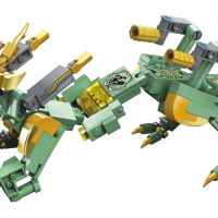 Конструктор Qman Mechanical Beasts, Владетелят на гръмотевиците, Нотозавър-RRZkI.jpeg