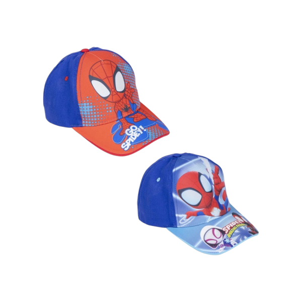 Детска шапка с козирка Sun city, Спайдърмен-RRtTp.png