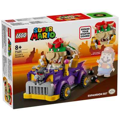 Конструктор LEGO Super Mario Комплект с допълнения Bowser's Muscle Car