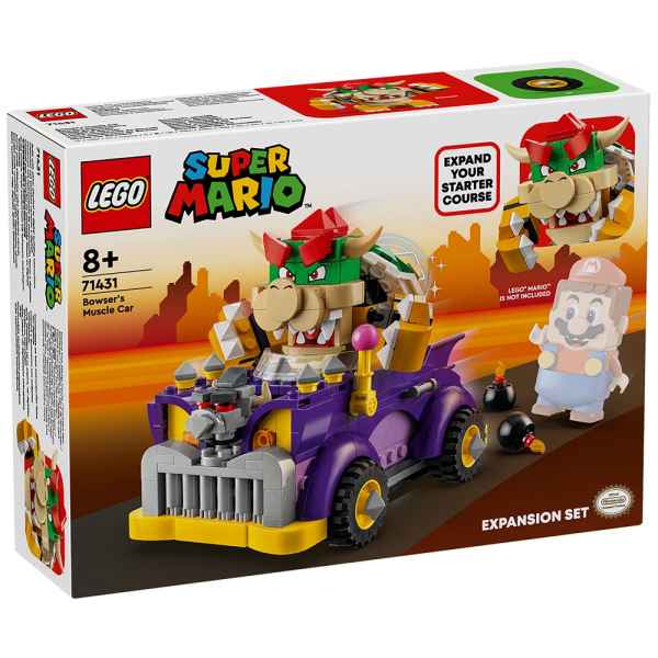 Конструктор LEGO Super Mario Комплект с допълнения Bowser's Muscle Car-RV3Fh.jpeg