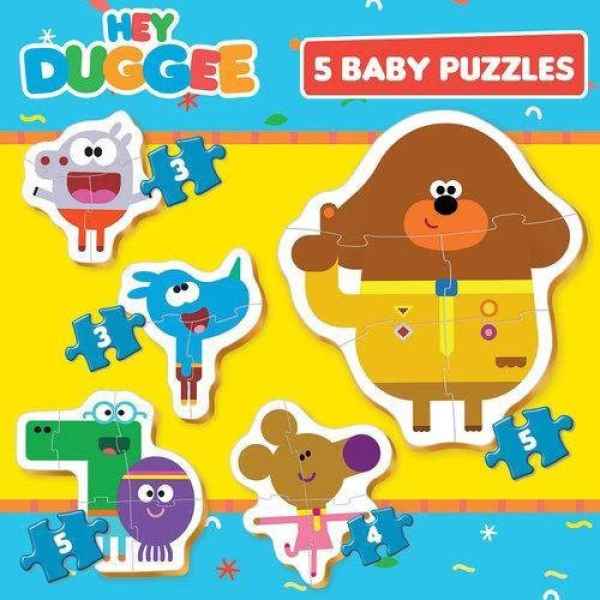 Пъзел Educa, Hey Duggee, 3/3/4/5/5 части-RgCWM.jpeg
