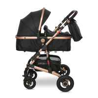 Комбинирана бебешка количка 3в1 Lorelli Alba Premium, Black + Адаптори-RjM0L.jpeg