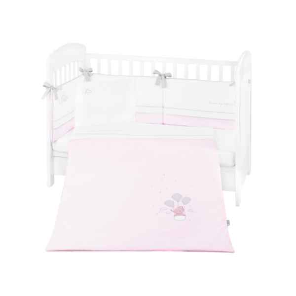 Бебешки спален комплект с бродерия Kikka Boo 6 части, Dream Big Pink-RpUvK.jpeg