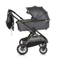 Комбинирана бебешка количка 2в1 Cangaroo iClick, Сива-RxDM3.jpeg