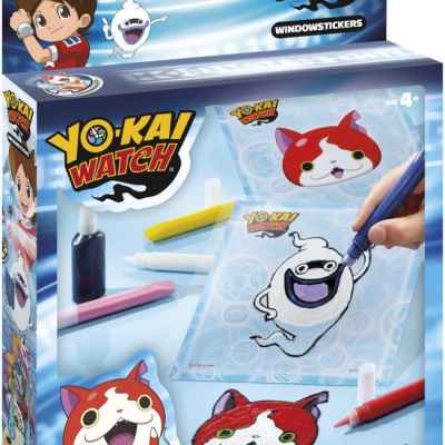 Творчески комплект Totum, Yo-Kai Watch, Декорирай сам с писалки за стъкло