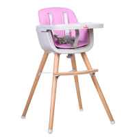 Столче за хранене Buba Carino 2в1, розово-S8wXG.jpg