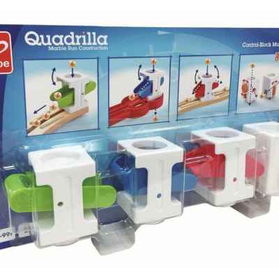 Комплект контролен блок Hape, Quadrilla, 4 части