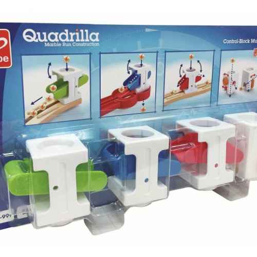 Комплект контролен блок Hape, Quadrilla, 4 части