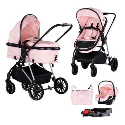 Комбинирана бебешка количка 4в1 Chipolino Аура, маршмелоу