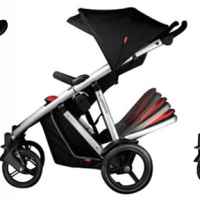 Бебешка количка Phil & Teds Verde за едно или породени деца, Black с черна подложка-SL45I.jpg