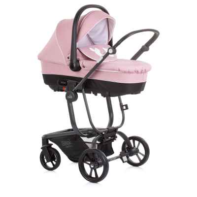 Бебешка количка 3в1 CAM Taski Sport 932, розово