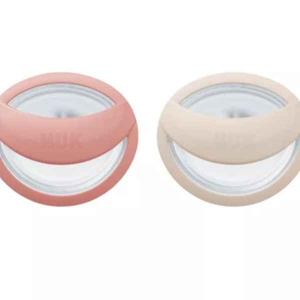 Силиконова залъгалка NUK Mommy Feel, 0-9м + кутийка, розова/бежова, 2бр.-SXO3a.jpeg