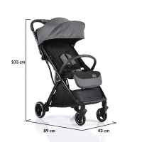 Бебешка лятна количка Cangaroo Easy fold, сивa-SZ0HJ.jpg