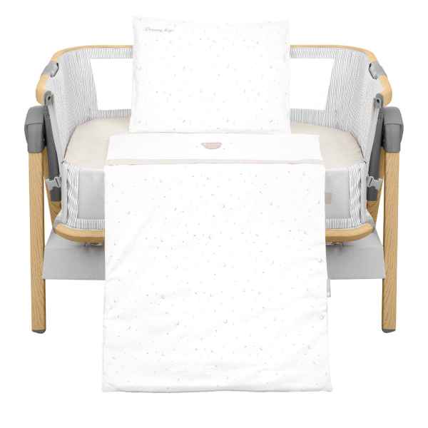 Бебешки спален комплект за мини-кошара Kikka Boo 5 части, Dream Big Beige-Sbb1P.jpg