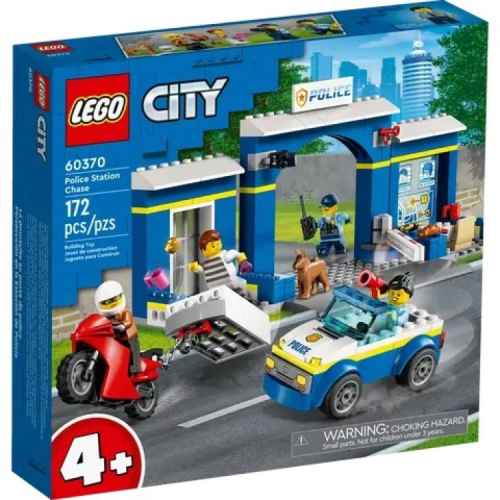 Конструктор LEGO City Преследване с полицейски участък
