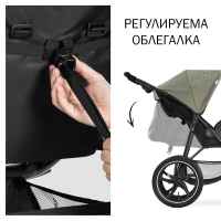 Бебешка лятна количка-триколка Hauck Runner 2, Mickey Mouse Olive-SdFn2.jpg