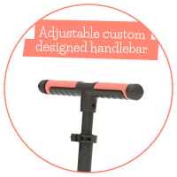 Сгъваема тротинетка Chillafish Flexxi Glow, Flamingo-Sr6XF.jpeg