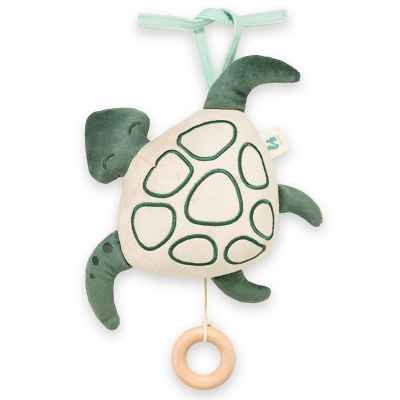 Плюшена музикална играчка Hauck Cuddle N Sleep, Костенурка