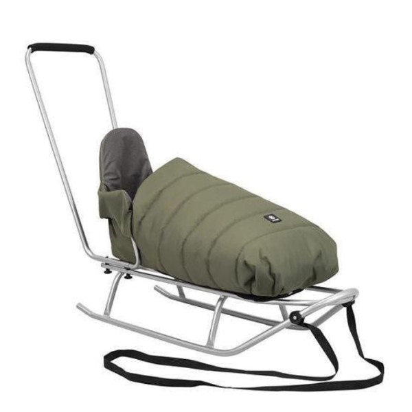 Шейна с родителски контрол и термочувал Babyhome, зелен-SzyeW.png