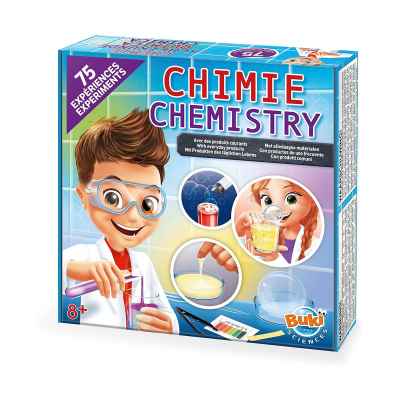 Комплект Buki France, Химическа лаборатория 75 експеримента