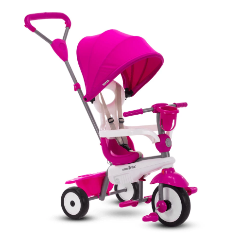Детска триколка 4в1 smarTrike Breeze Plus, розова