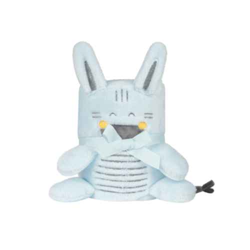 Бебешко одеяло Kikka Boo, с 3D бродерия Stripy Friends