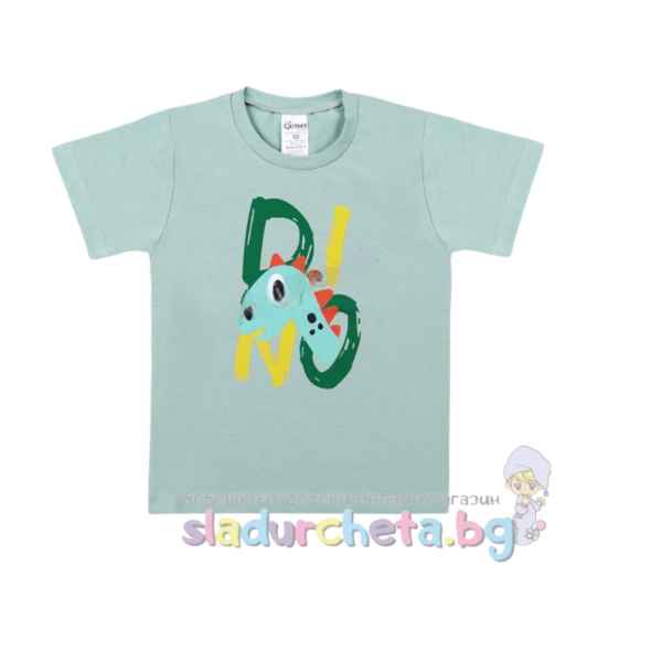 Детска тениска Светли, цвят олив-TN9b5.jpeg